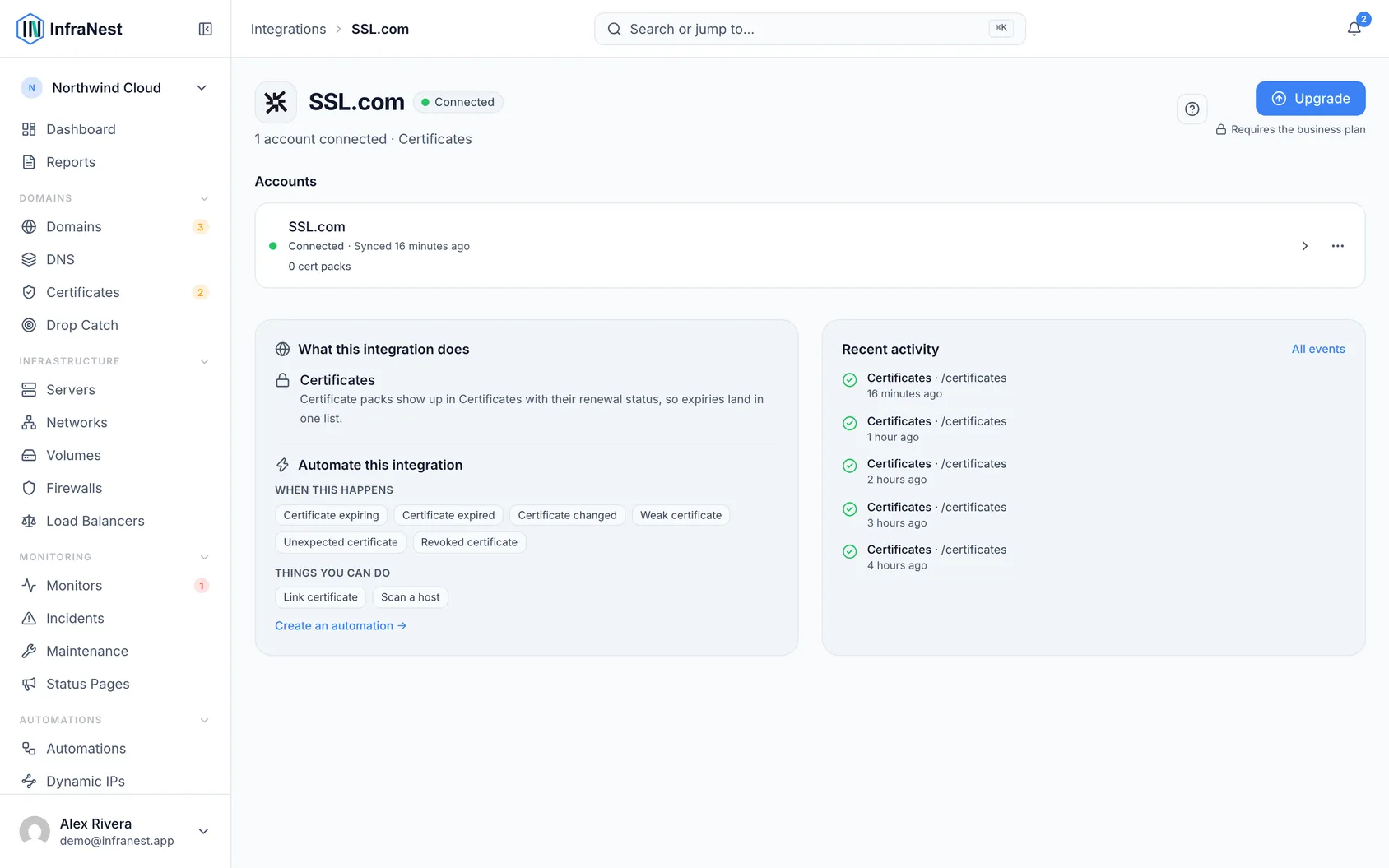 Connect SSL.com