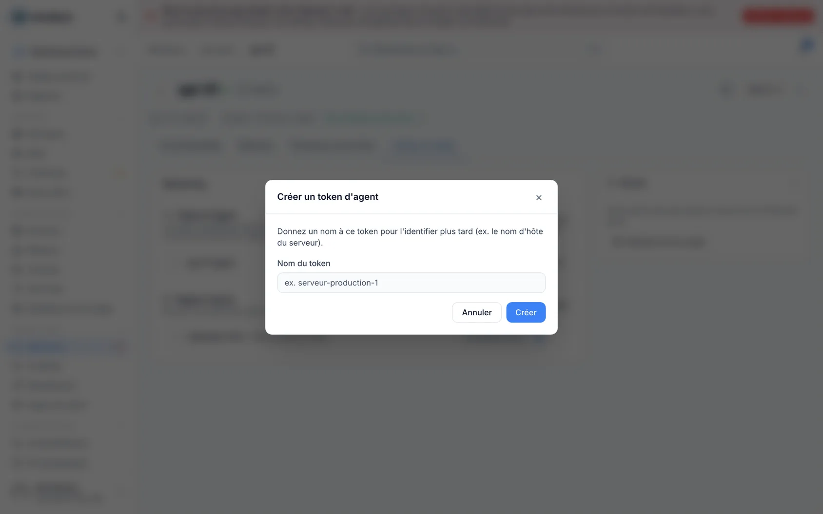 Obtenir la mémoire, l'espace disque et la charge avec l'agent