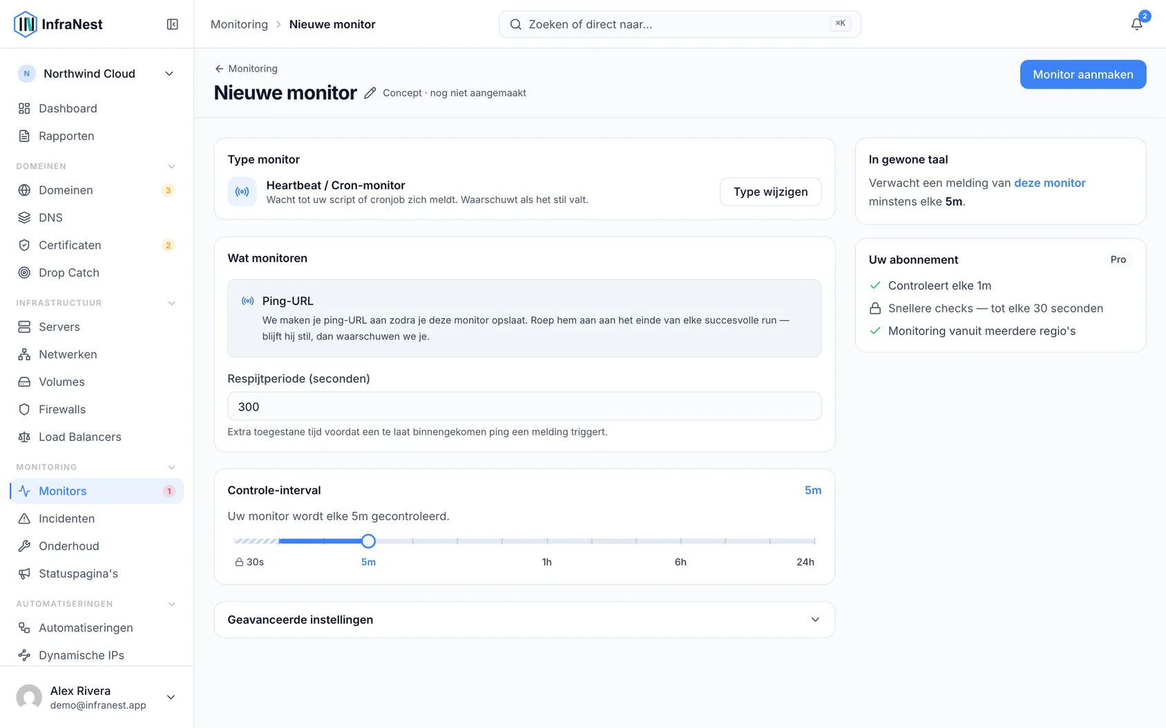 Een cronjob of script monitoren