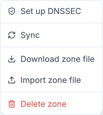 Download a zone file