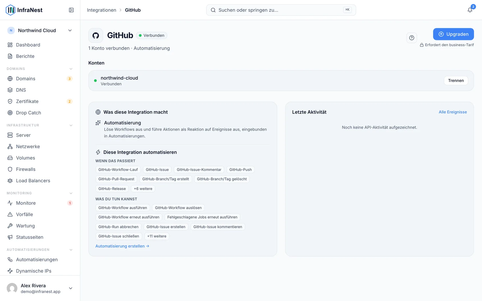GitHub verbinden