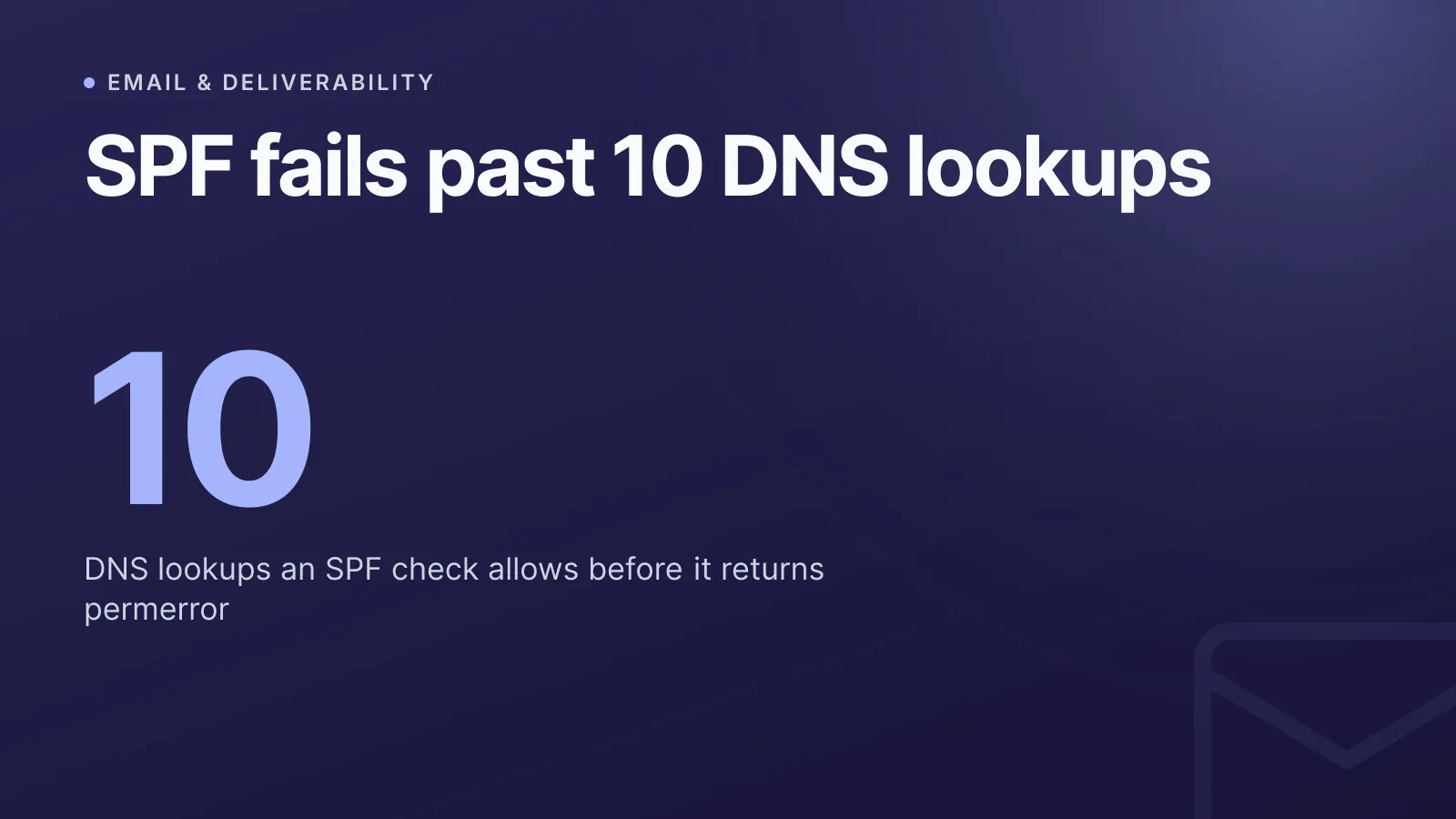 SPF record too many lookups: how to fix the 10-lookup limit