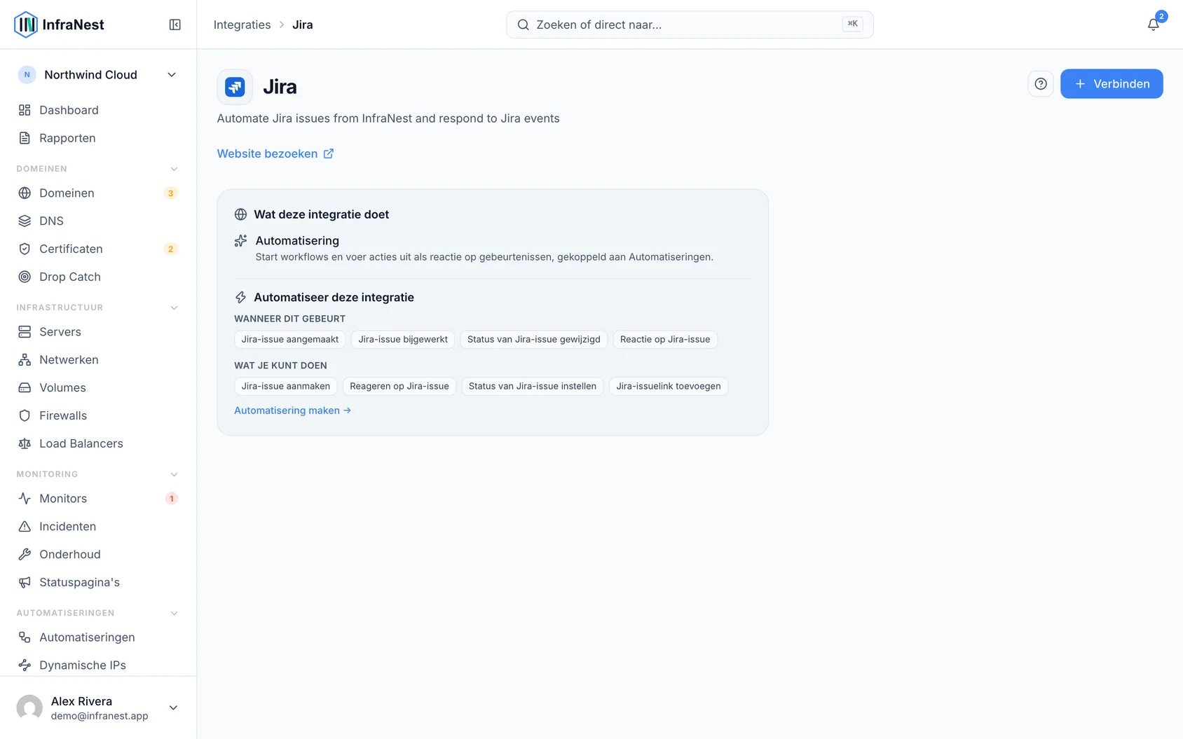 Jira koppelen