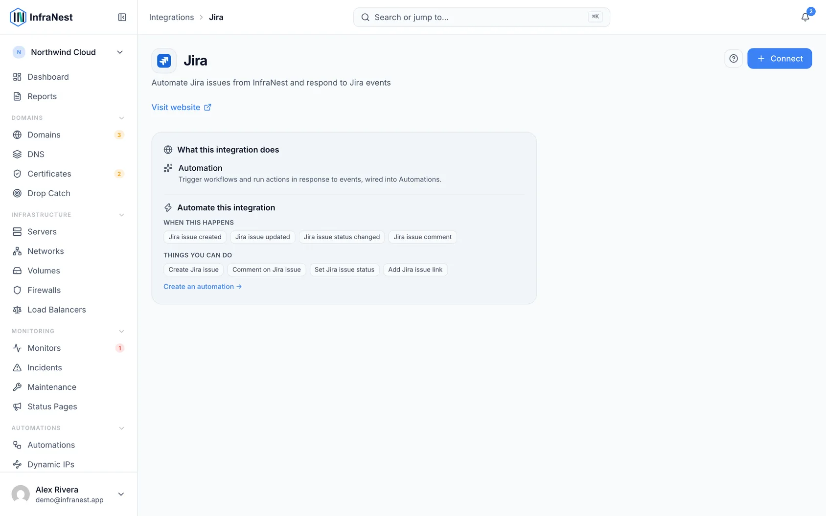 Connect Jira