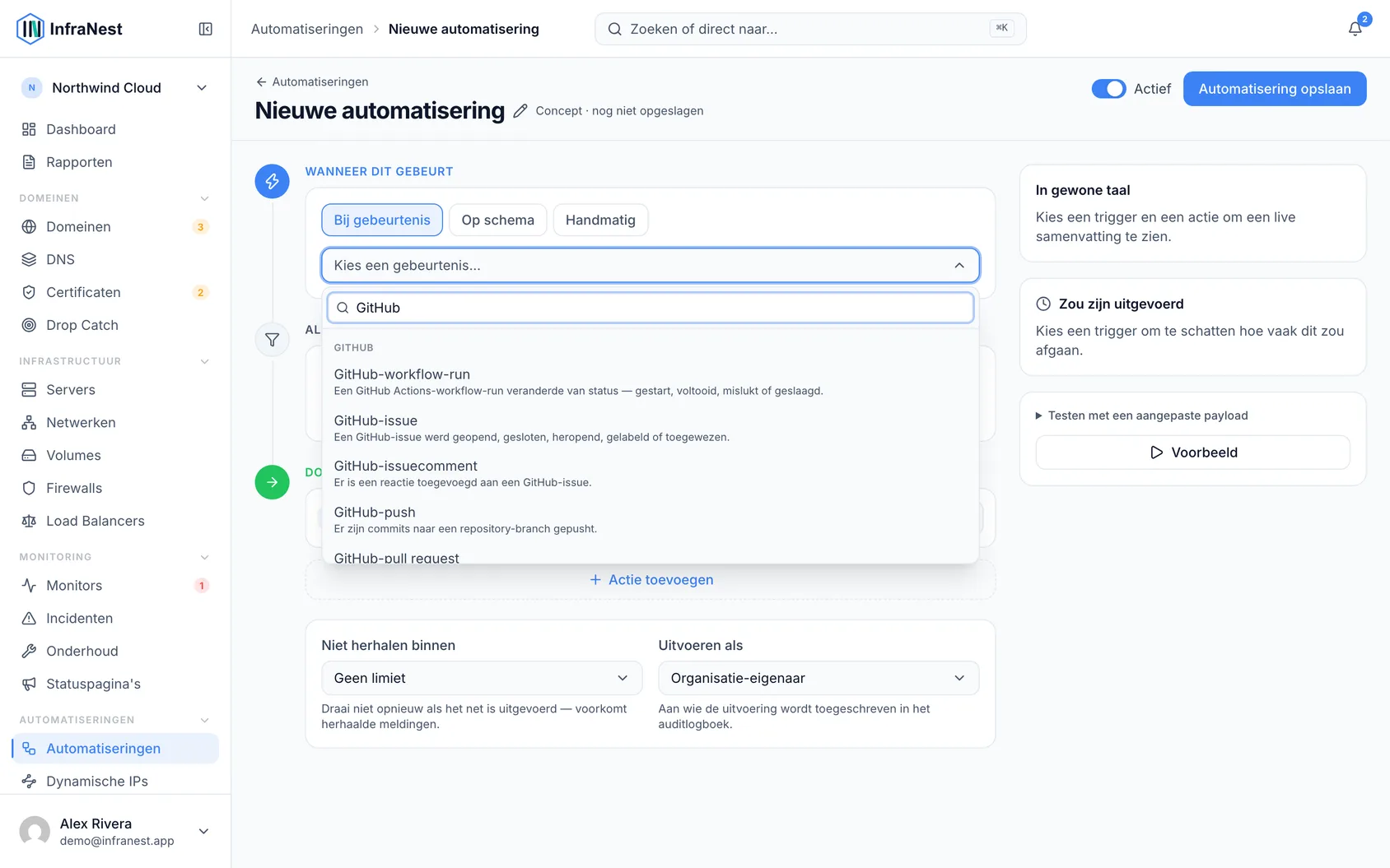 Automatiseren met GitHub