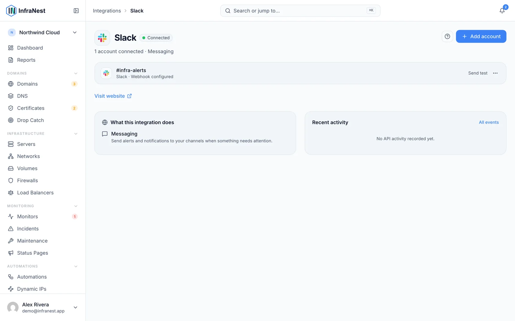 Connect Slack