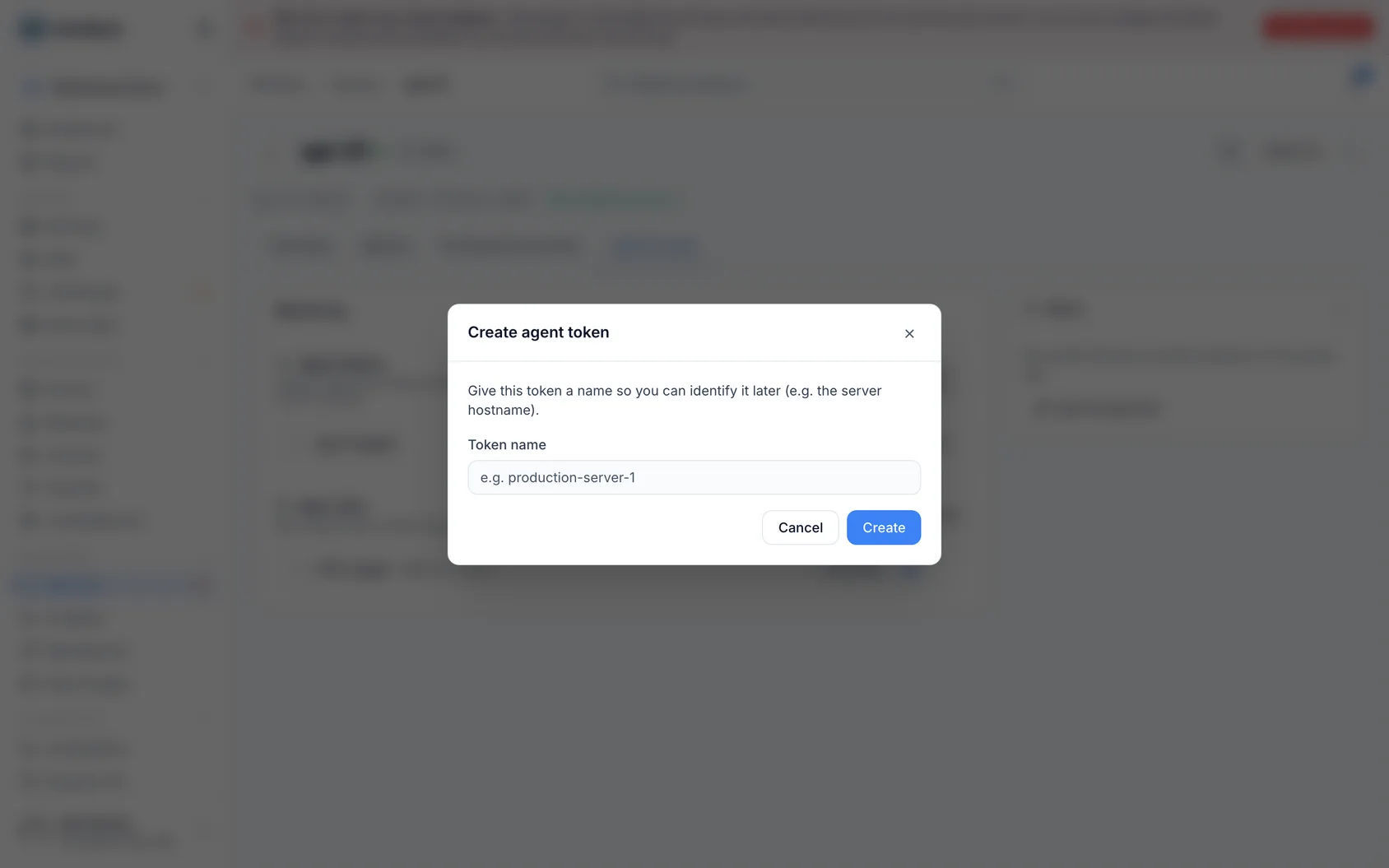 Get memory, disk space and load with the agent