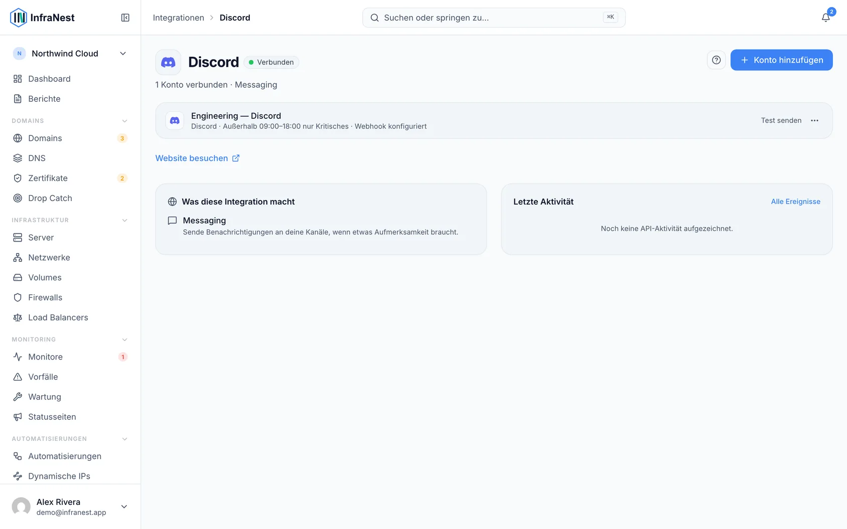 Discord verbinden