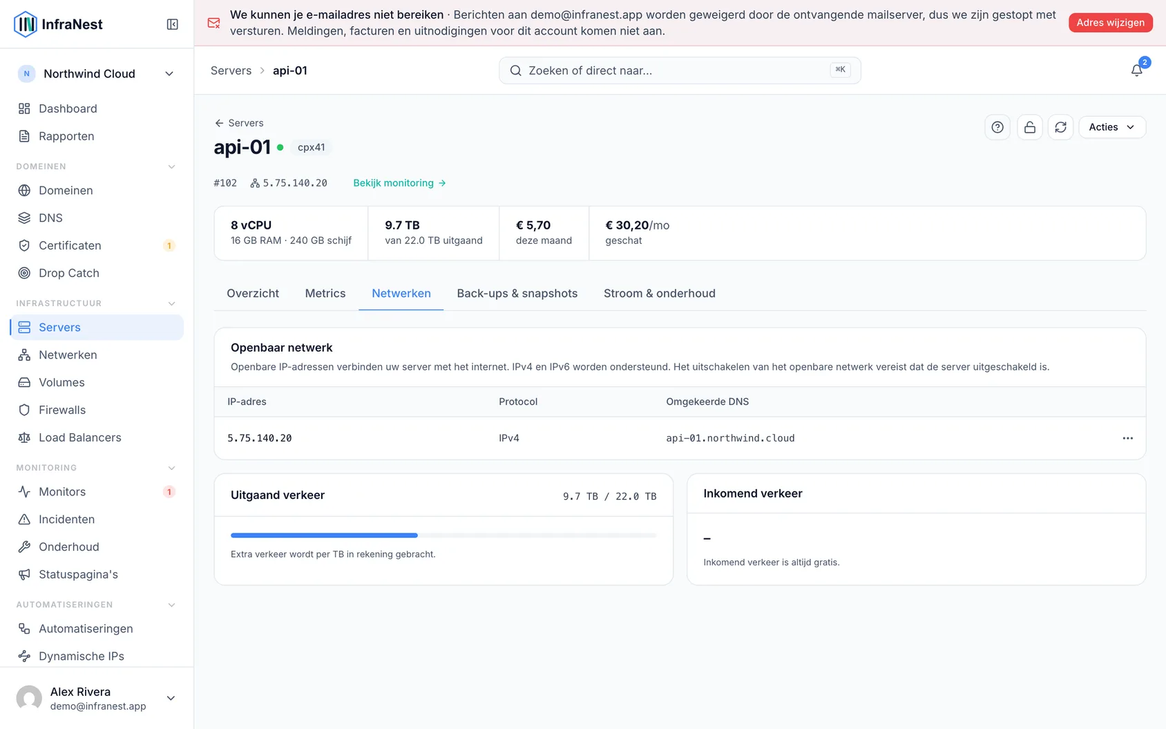 Omgekeerde DNS (PTR) instellen