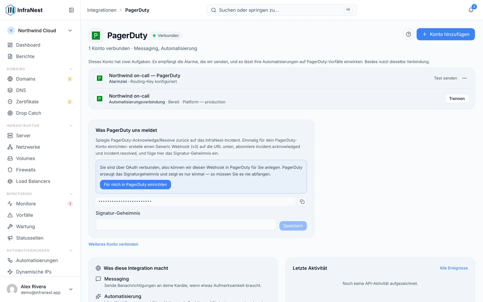 PagerDuty-Zwei-Wege-Sync einrichten