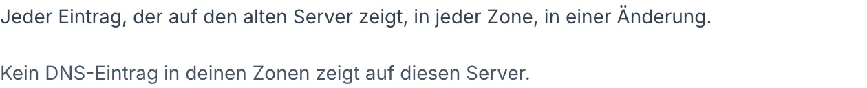 Verschiebe deine Websites auf einen neuen Server