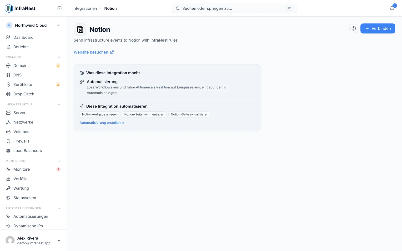 Notion verbinden