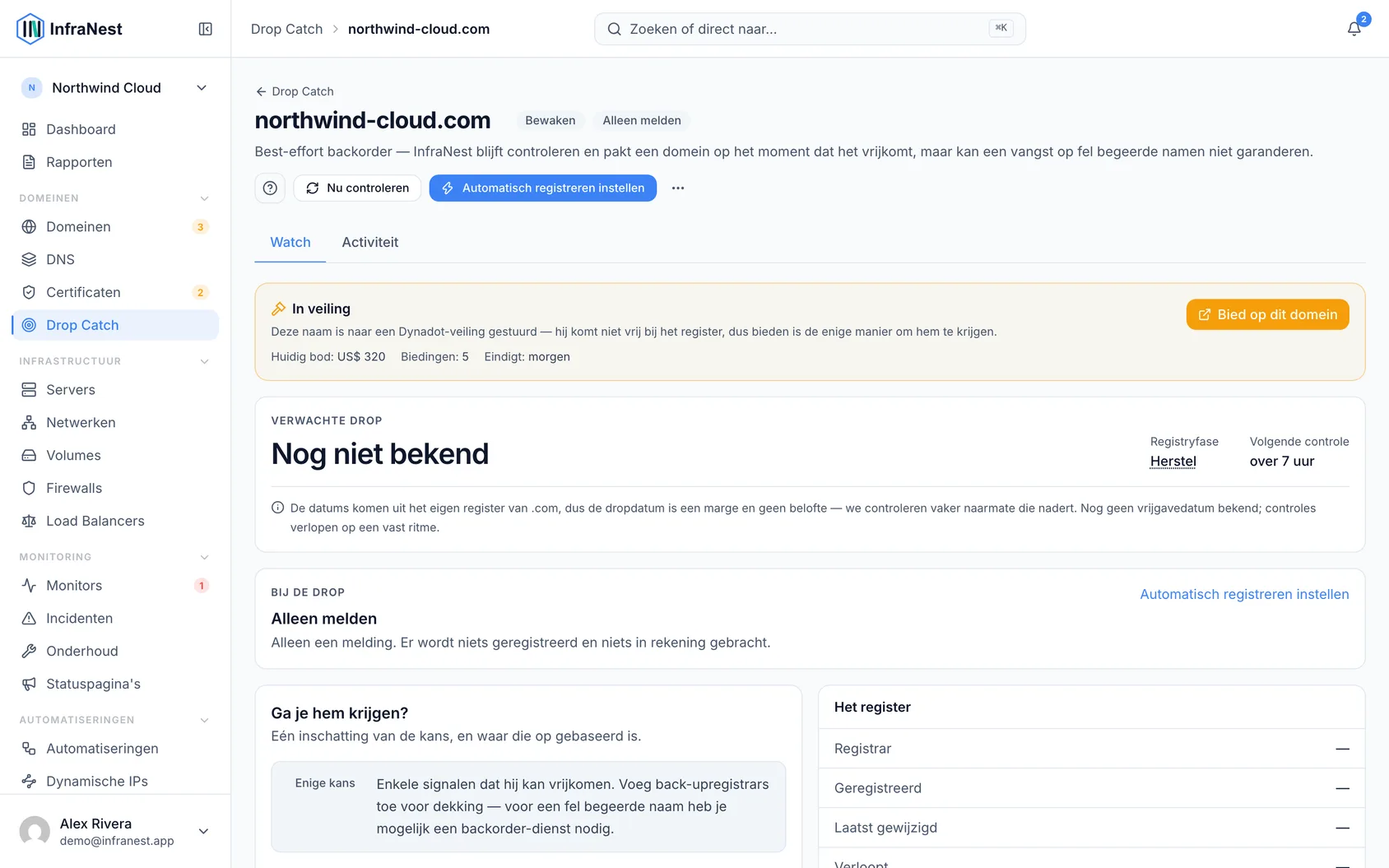 Vergroot je kans om een naam te vangen