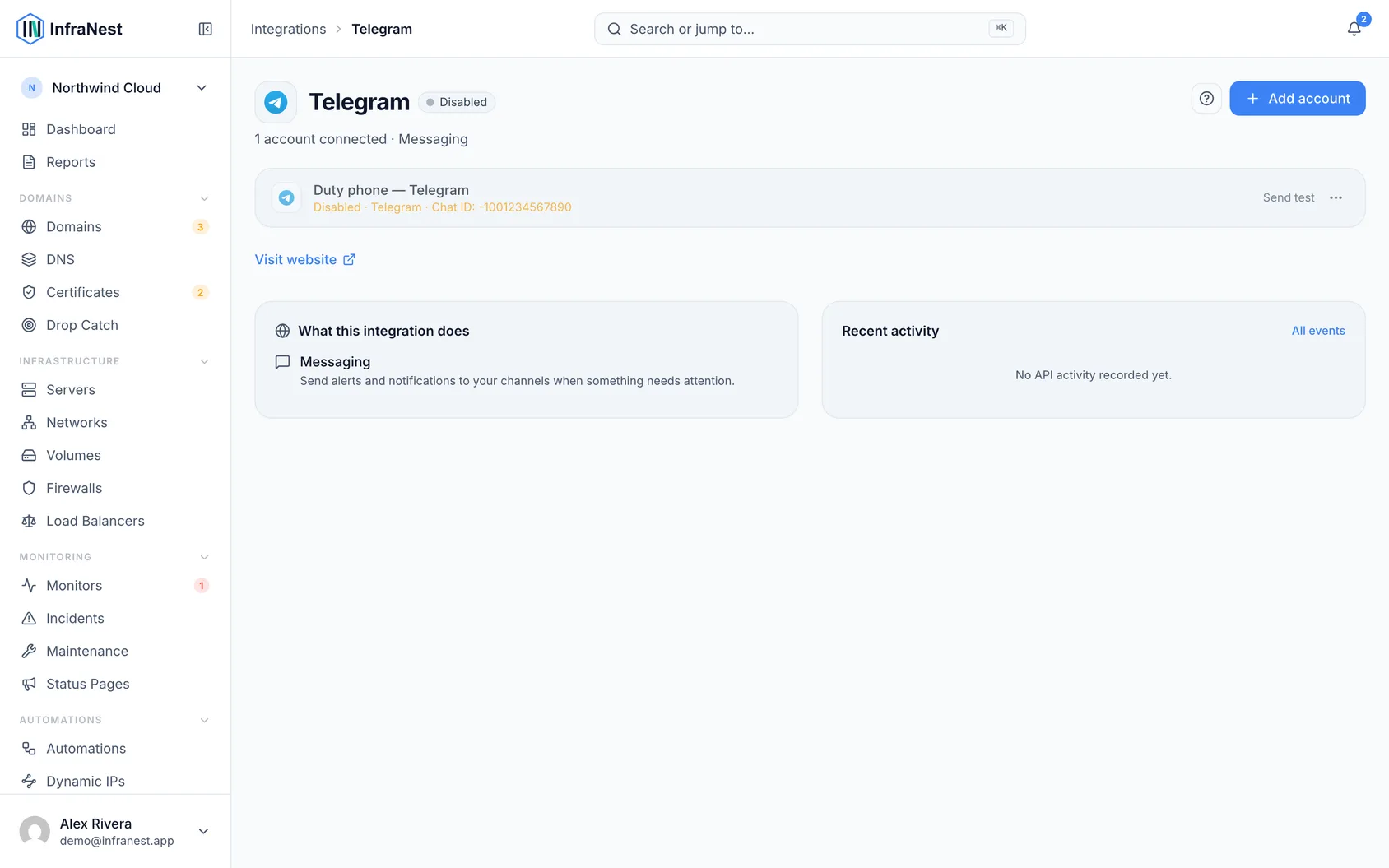 Connect Telegram